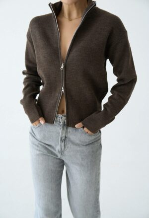 Кафеав кардиган